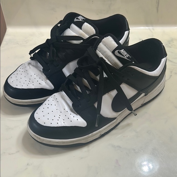 Nike Panda Sneakers in Black and White - Picture 2 of 13